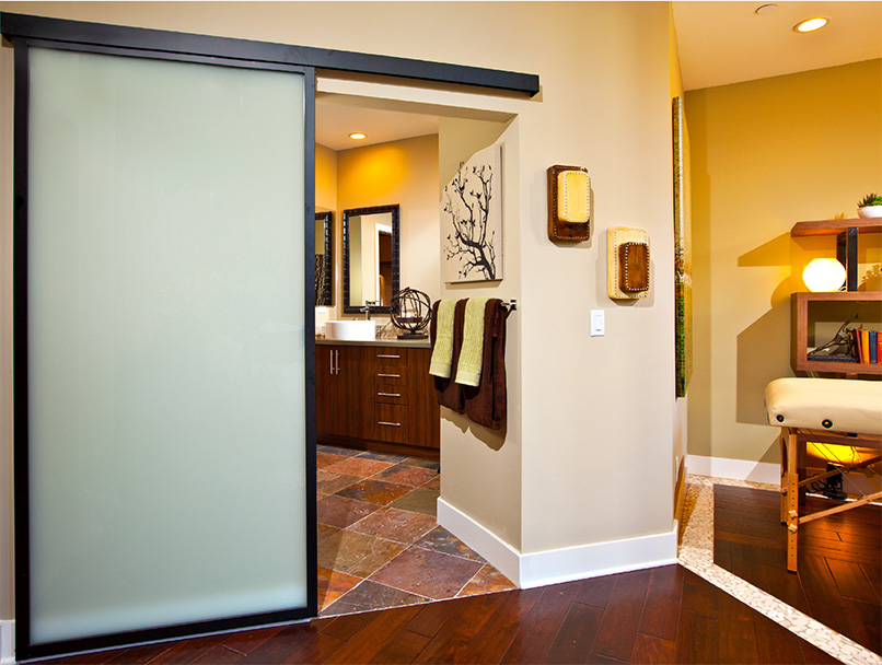 Sliding Passage Door